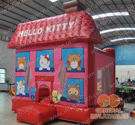 GB-283 充气Hello Kitty蹦蹦屋