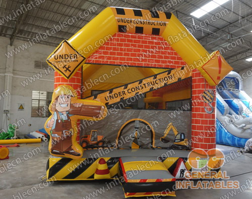GB-448 建筑工地充气蹦床