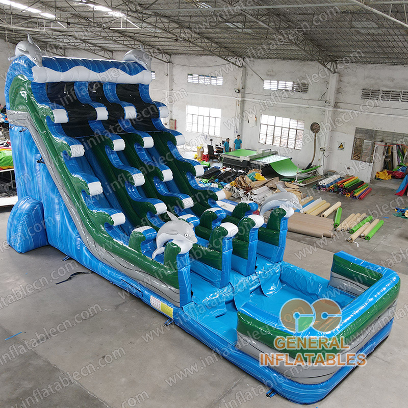 GWS-430 双道海豚水滑梯